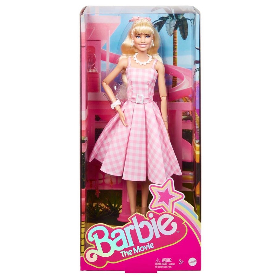 Barbie Movie - Barbie Pembe Elbiseli Bebek 