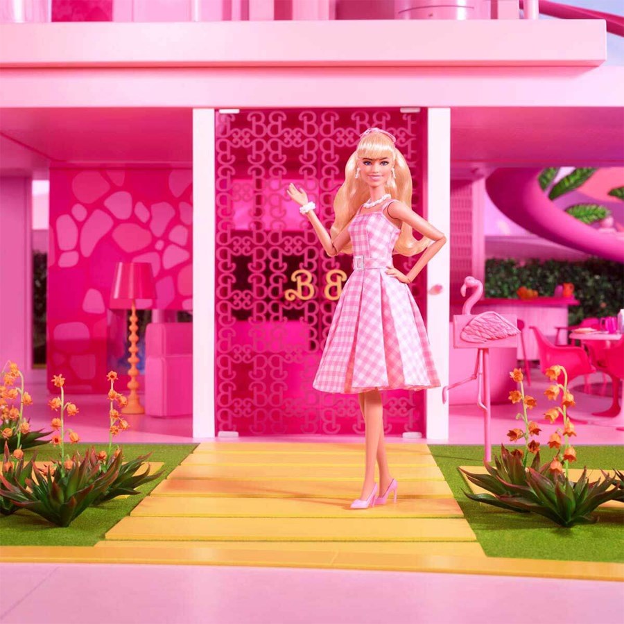 Barbie Movie - Barbie Pembe Elbiseli Bebek 