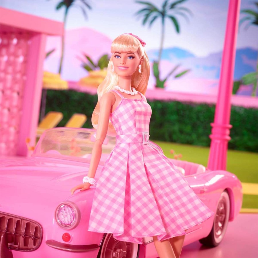 Barbie Movie - Barbie Pembe Elbiseli Bebek 