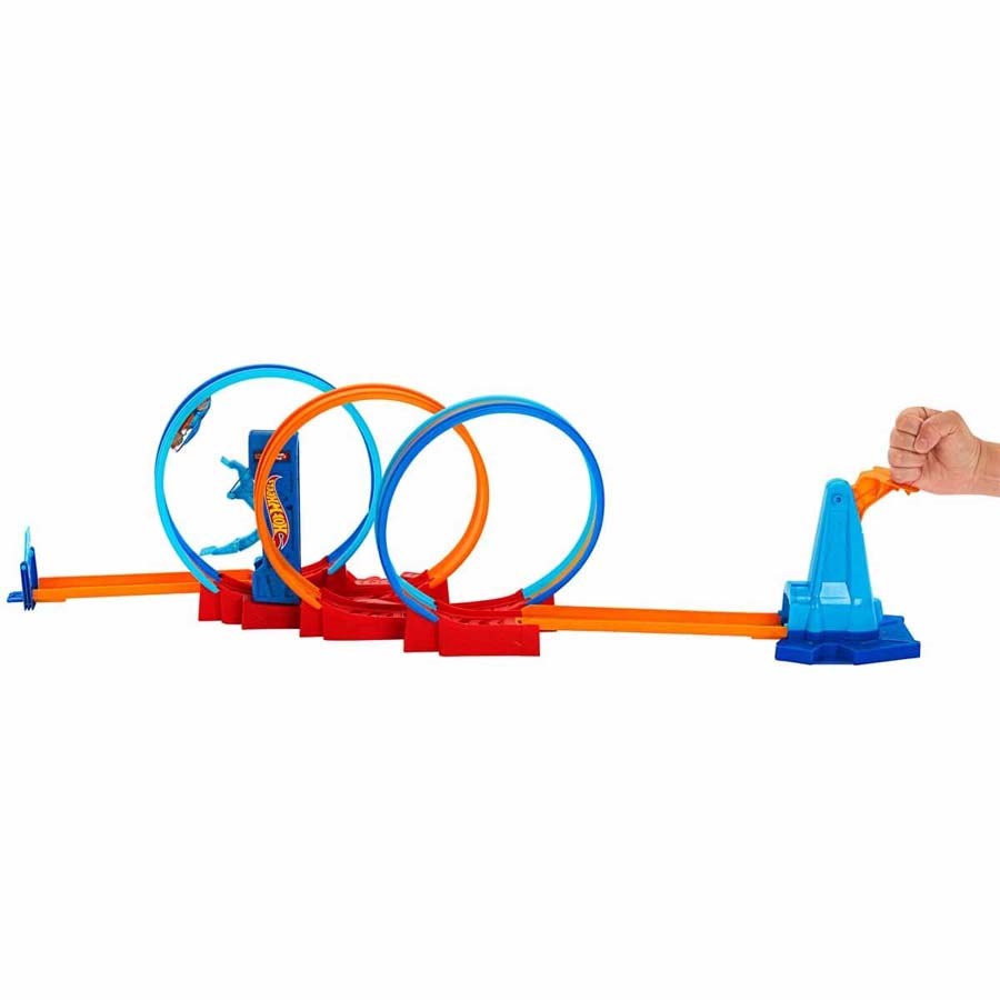 Hot Wheels Ultra Hots Çılgın Çember Yarışı Seti 