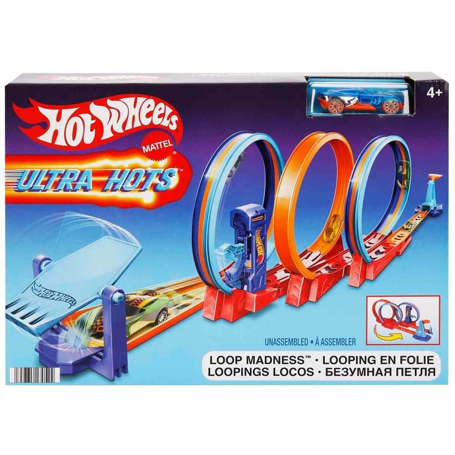 Hot Wheels Ultra Hots Çılgın Çember Yarışı Seti 