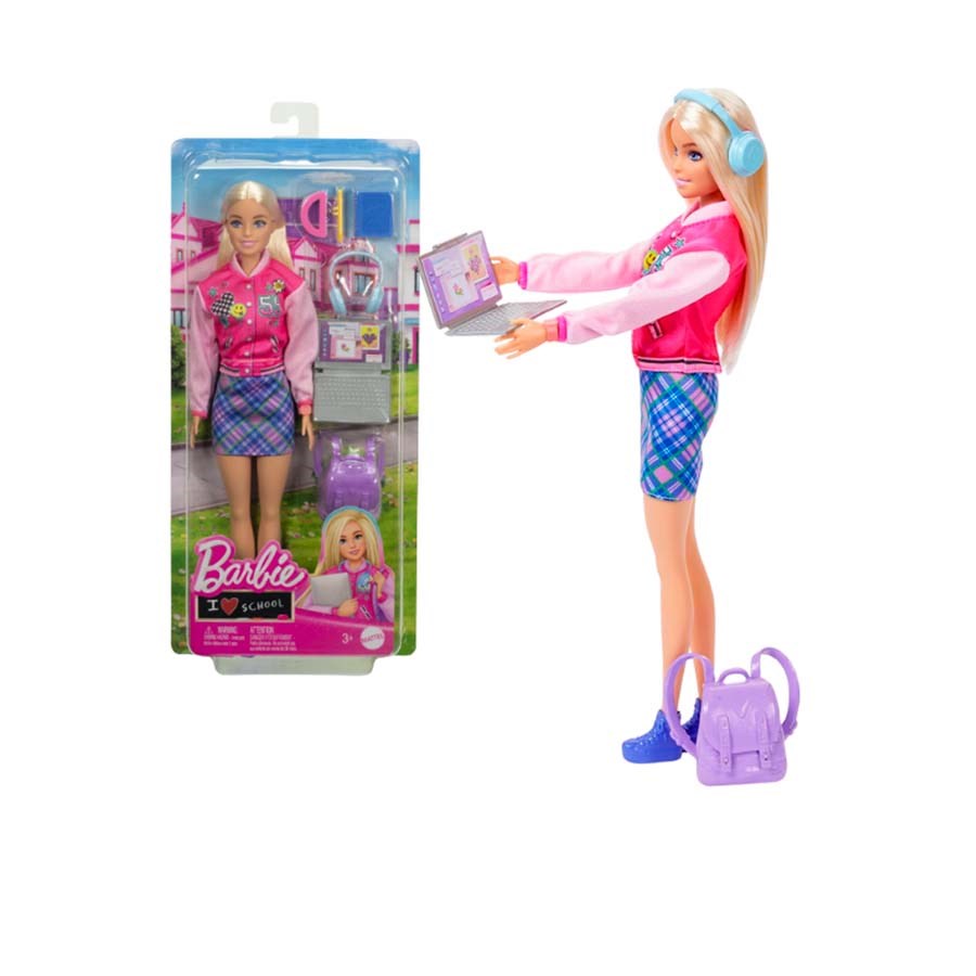 Barbie Öğrenci Bebek ve Aksesuarları 