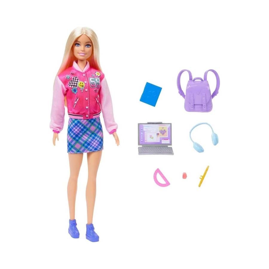 Barbie Öğrenci Bebek ve Aksesuarları 