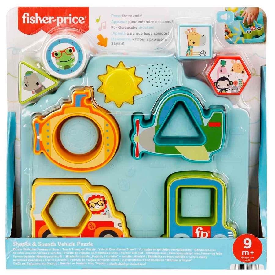 Fisher Price Şekiller Ve Sesler Puzzle 
