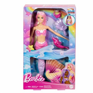 Barbie Renk Değiştiren Deniz Kızı Bebeği-HRP97