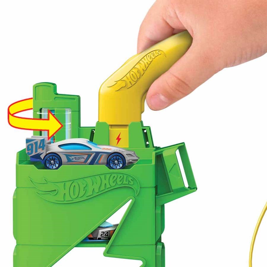 Hot Wheels Elektrikli Araç Şarj İstasyonu Oyun Set 
