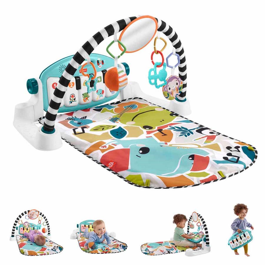 Fisher Price Neşeli Hayvanlar Piyanolu Oyun Halısı 