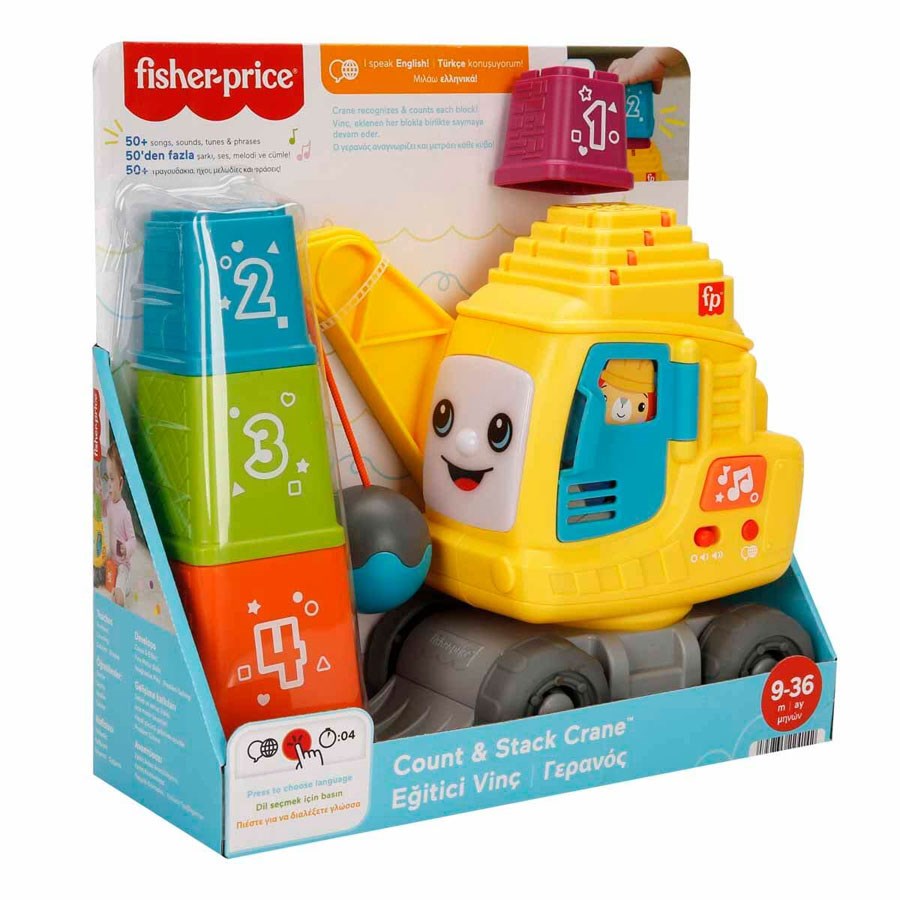 Fisher-Price Eğitici Vinç 