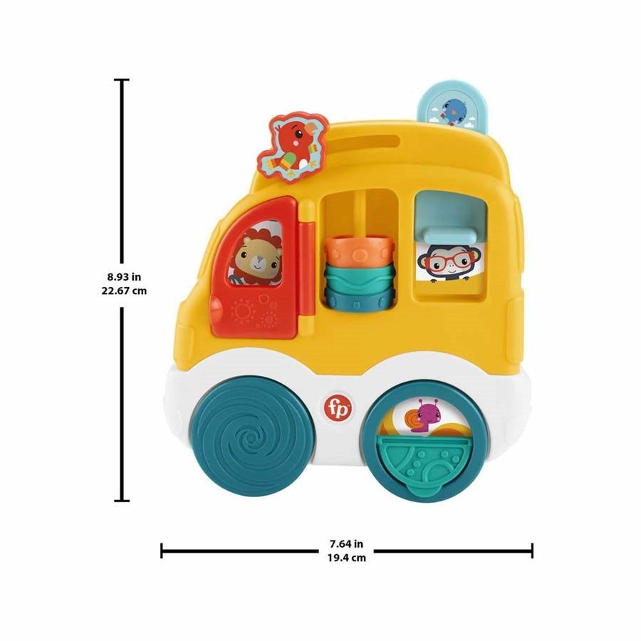 Fisher Price Sevimli Arkadaşlar/KEŞİF AĞACIM Keşif Otobüsü
