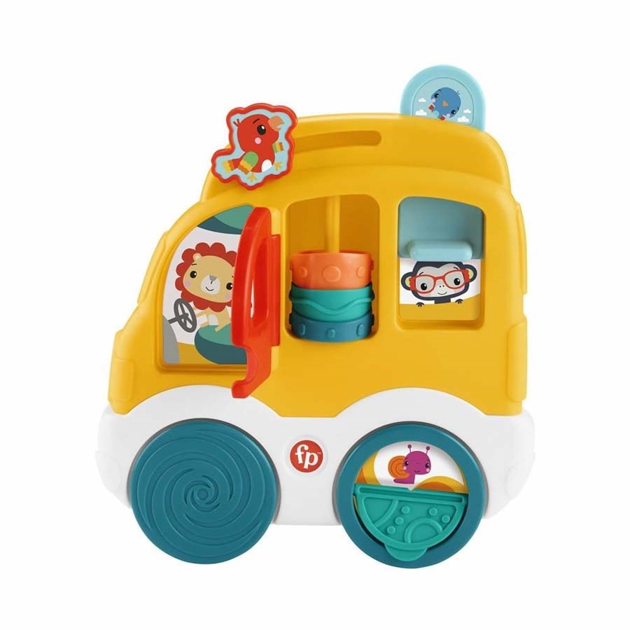 Fisher Price Sevimli Arkadaşlar/KEŞİF AĞACIM Keşif Otobüsü