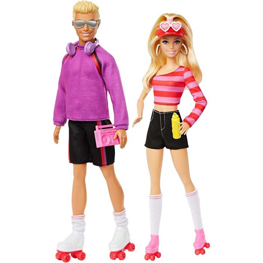 Barbie &  Ken 65.Yıl 2`Li Parti Bebekleri-HXK90 