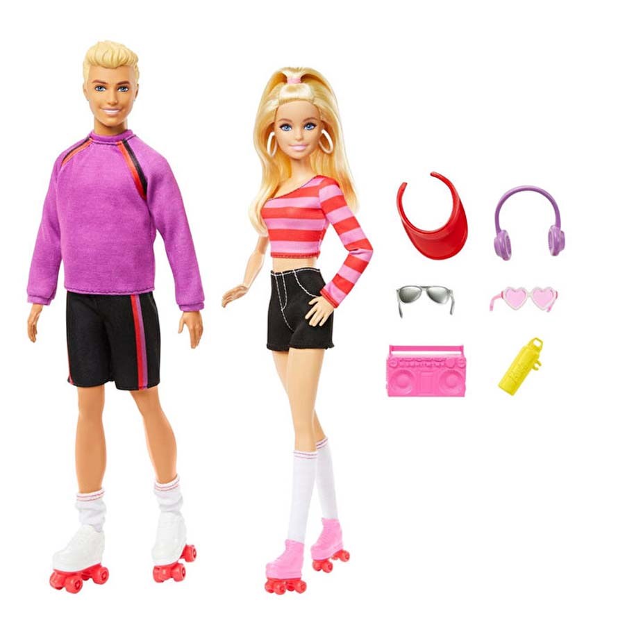 Barbie &  Ken 65.Yıl 2`Li Parti Bebekleri-HXK90 