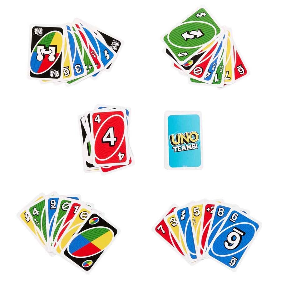 UNO Teams Kartlar Kart Oyunu 