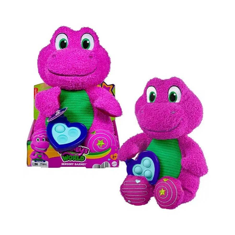 Fisher Price Barney Duyusal Peluş 