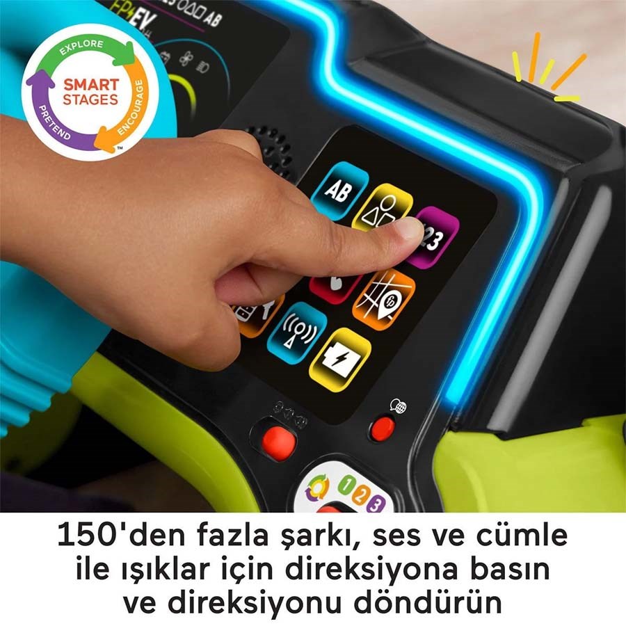 Fisher Price Sesli-Işıklı Eğlen-Öğren İlk Arabam 