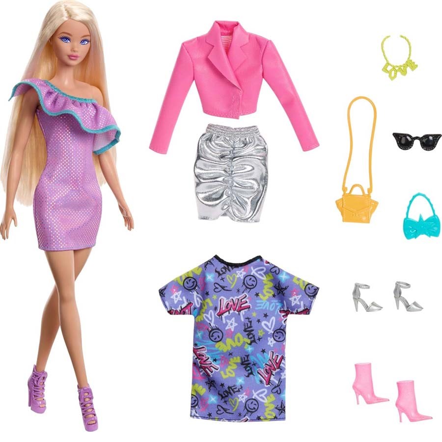 Barbie Moda Bebek Kıyafet & Aksesuarları-HYT61 