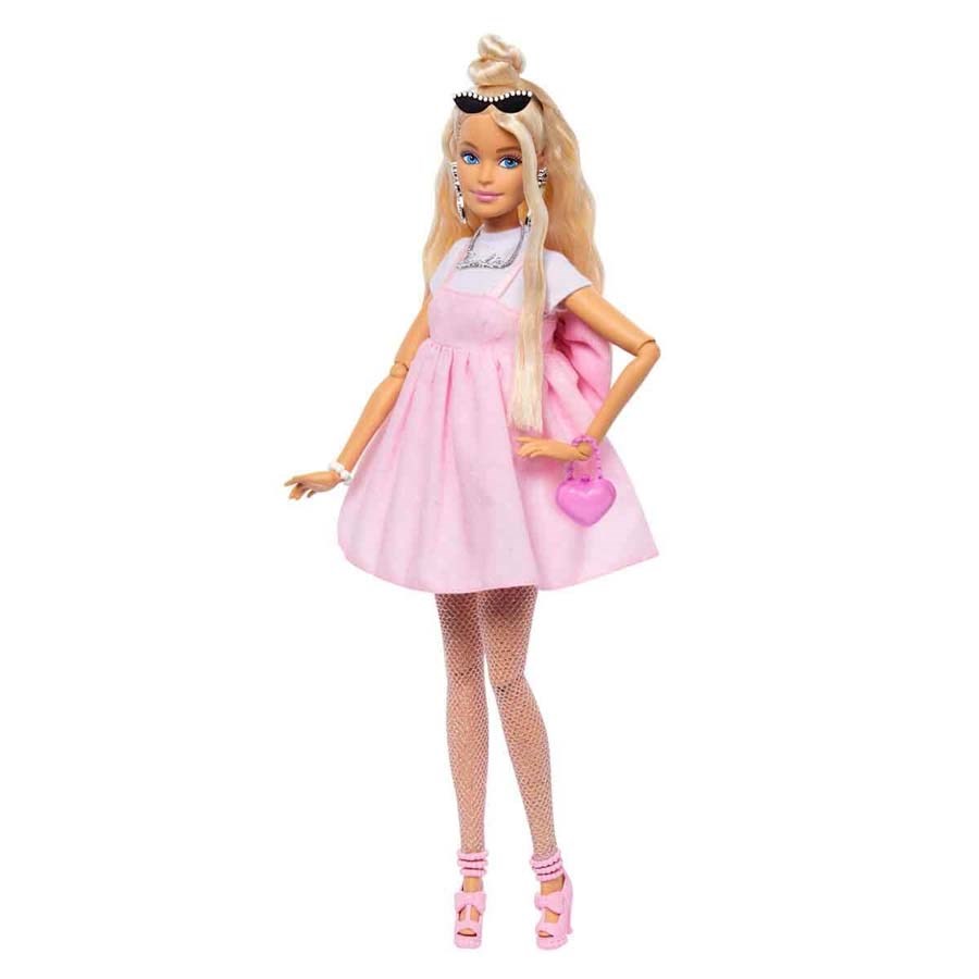 Barbie Deluxe Style Kahverengi Saçlı Bebek/HYV28 Hyv27