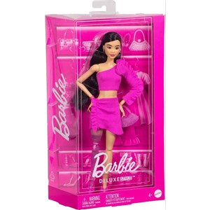 Barbie Deluxe Style Kahverengi Saçlı Bebek/HYV28