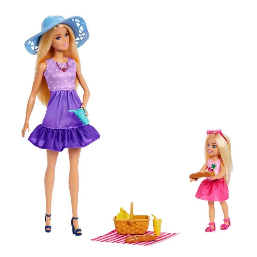Barbie Malibu ve Chelsea Piknik Oyun Seti 