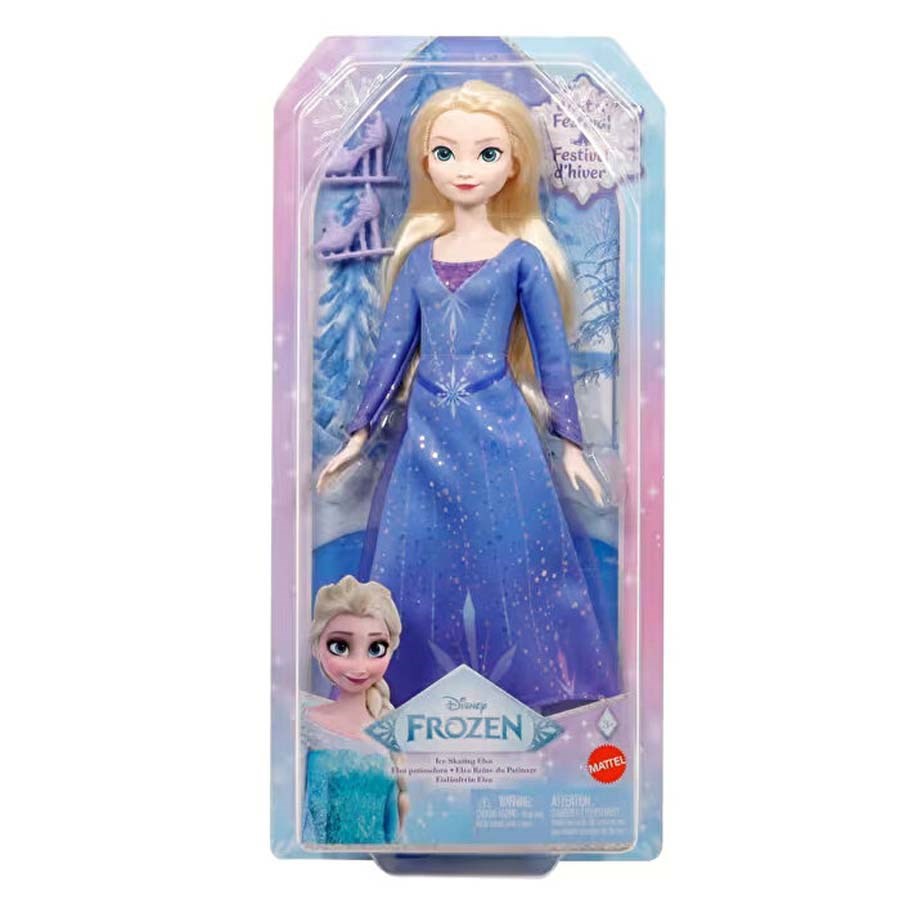 Disney Karlar Ülkesi Buz Pateni Temalı Elsa Bebek 