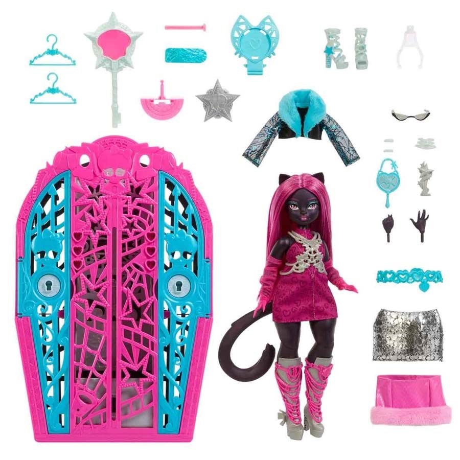 Monster High Gizemli Arkadaşlar/FRANKIE STEIN Catty Noir