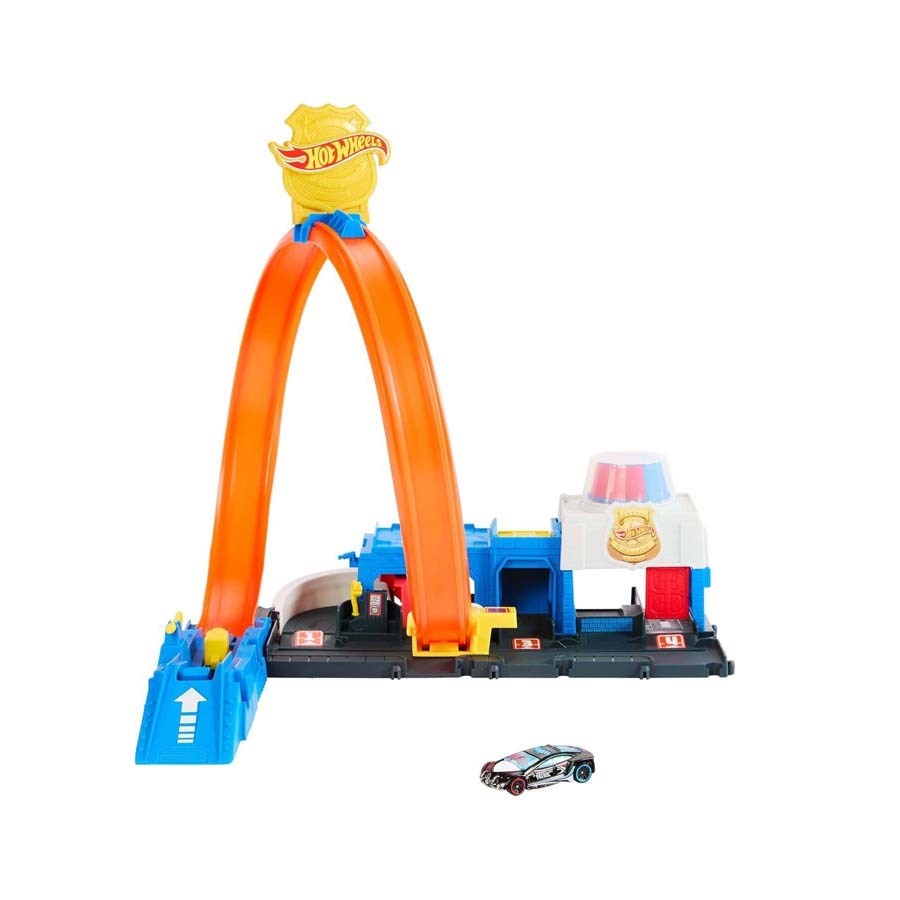 Hot Wheels Polis İstasyonu Oyun Seti-JBM71 