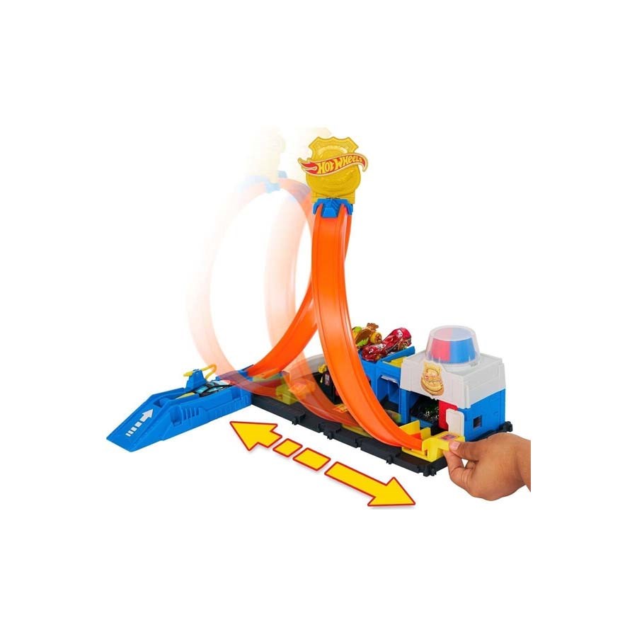 Hot Wheels Polis İstasyonu Oyun Seti-JBM71 