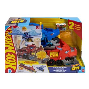 Hot Wheels Ultimate Çift Ejderha Taşıyıcı Dev Tır