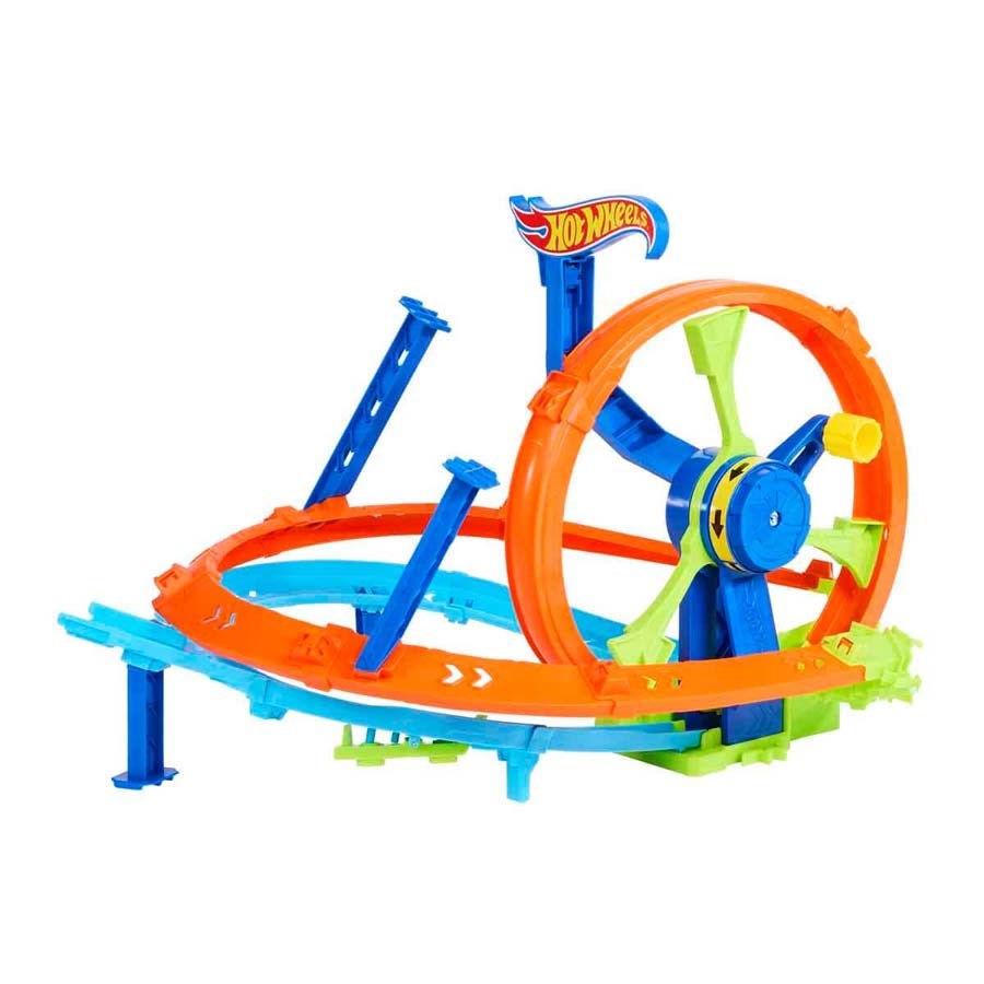 Hot Wheels Stunt Tracks Rapid Launch Loop Oyun Set 