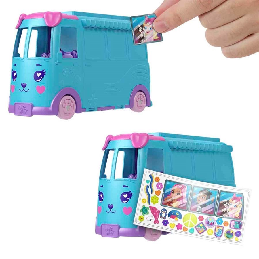 Polly Pocket Dönüşebilen Evcil Hayvan Karavanı 