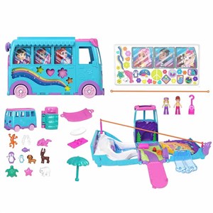Polly Pocket Dönüşebilen Evcil Hayvan Karavanı