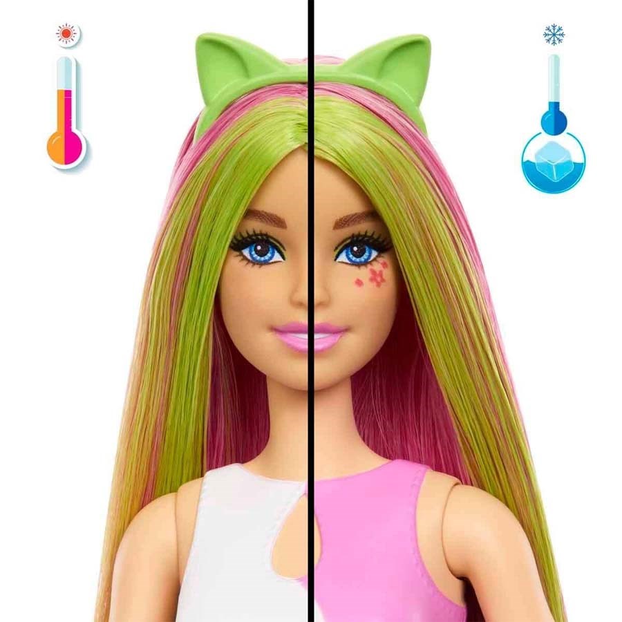 Barbie Pop Reveal Milkshake Turuncu Tavşan/JCN87 Jcn88