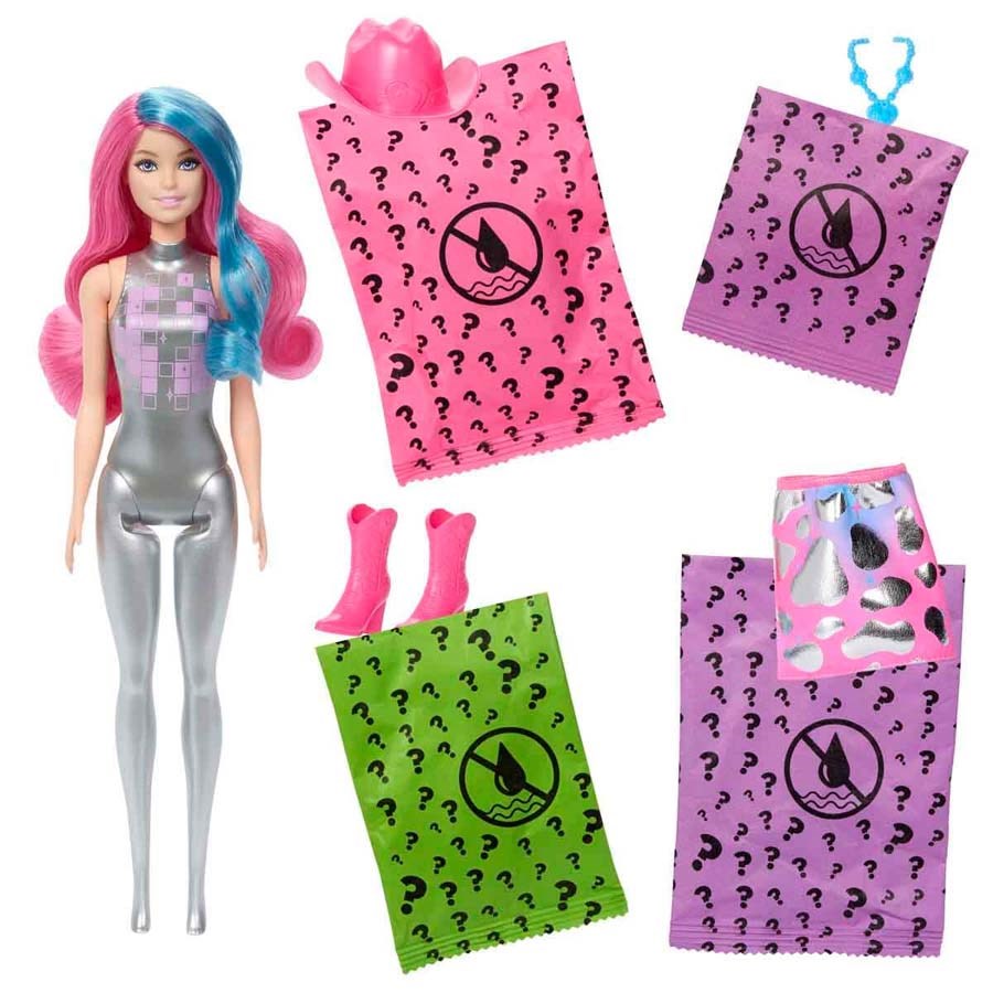 Barbie Color Reveal Renk Değiştiren Disco Star Ser 