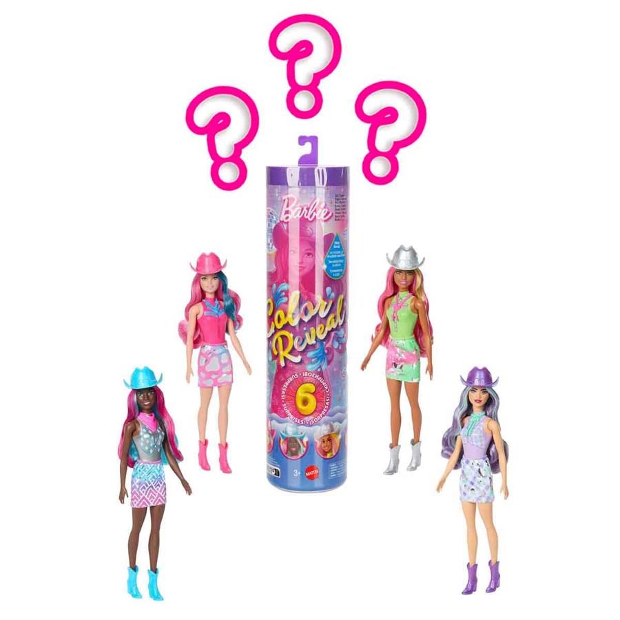 Barbie Color Reveal Renk Değiştiren Disco Star Ser 
