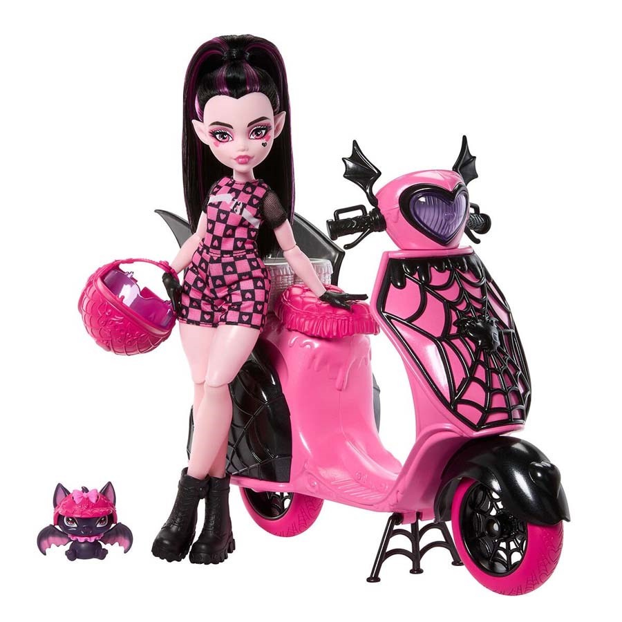 Monster High Vamptastic Scooter Draculaura 
