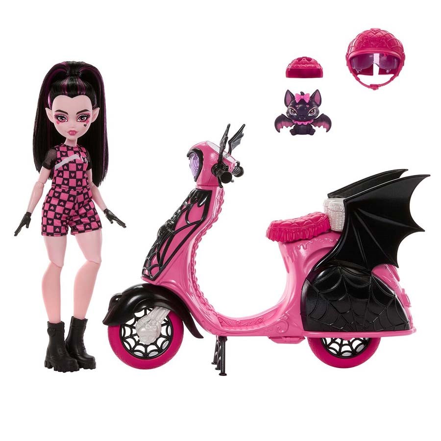 Monster High Vamptastic Scooter Draculaura 