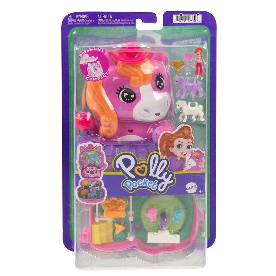 Polly Pocket ve Maceraları Oyun Seti/Köpekçiğin Midilli Rodeo