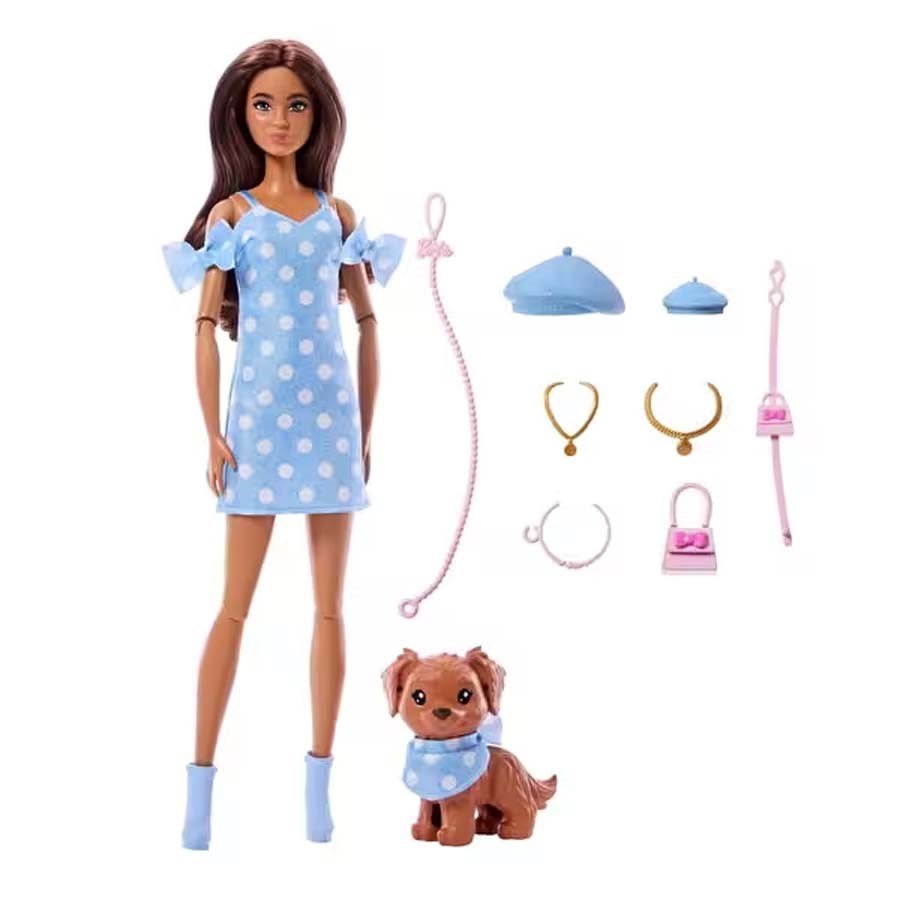 Barbie Uyumlu Dostlar Puantiye Teması 