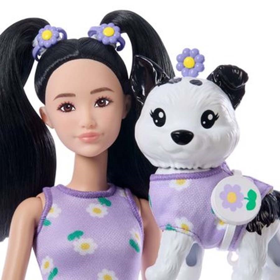 Barbie Uyumlu Dostlar Çiçek Teması 