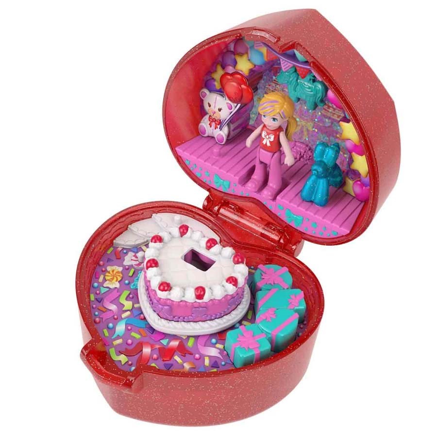 Polly Pocket Mattel 80. Yıl Yüzük Kutusu Oyun Seti 