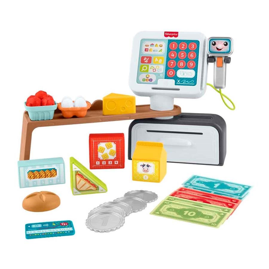 Fisher Price Sesli Eğlen Ve Öğren Market Kasası 