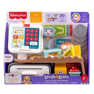 Fisher Price Sesli Eğlen Ve Öğren Market Kasası
