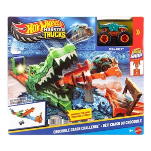 Hot Wheels Monster Trucks Timsahı Devir Oyun Seti