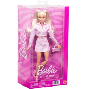Barbie Deluxe Pembe Ceketli Style Bebek