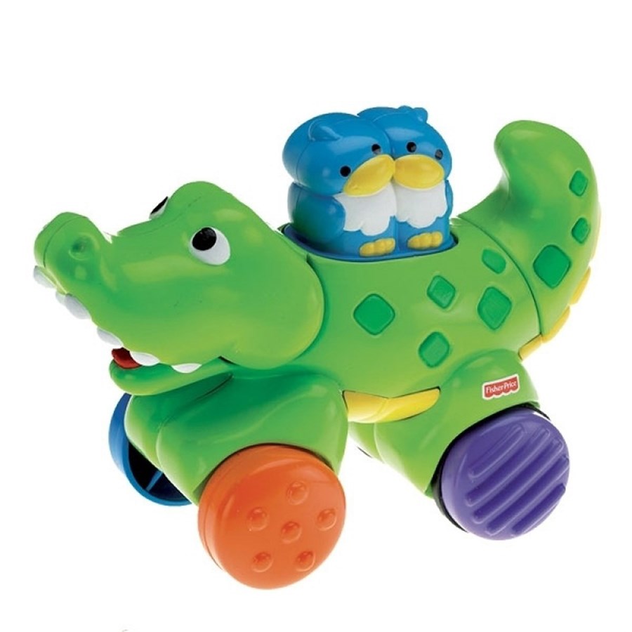 Fisher Price Press & Go Araçlar Timsah