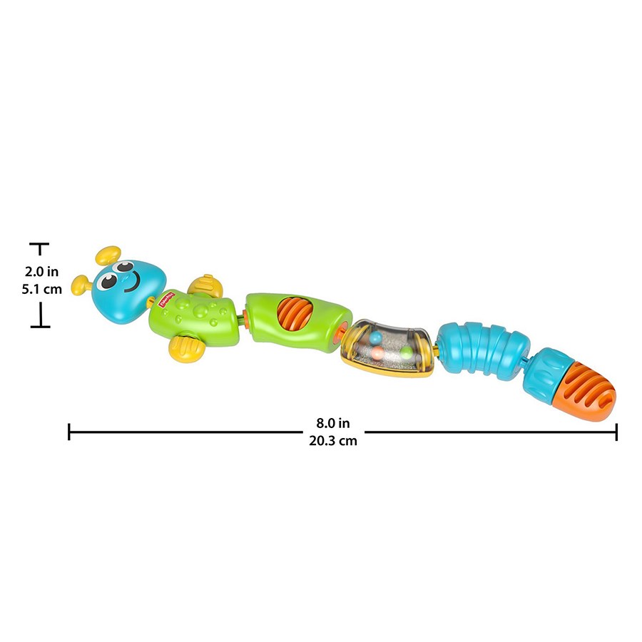 Fisher Price Tak-Çıkar Renkli Tırtıl 