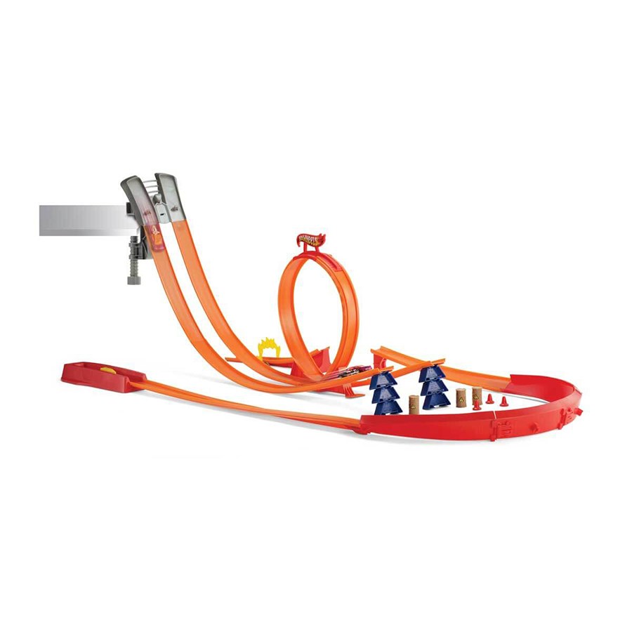 Hot Wheels Yüksek Atlayış Yarış Seti 