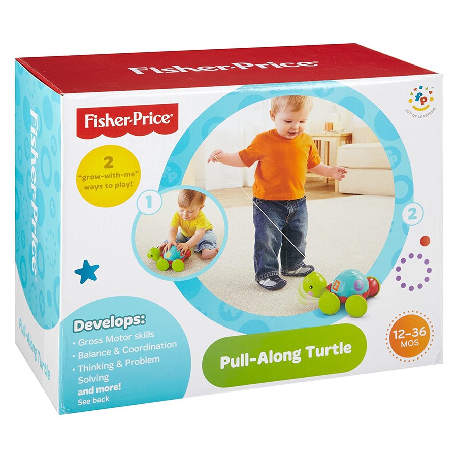 Fisher Price Çek-Çek Kaplumbağa 