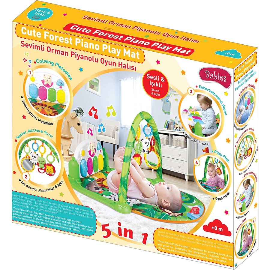 Babies Piyanolu Oyun Halısı 