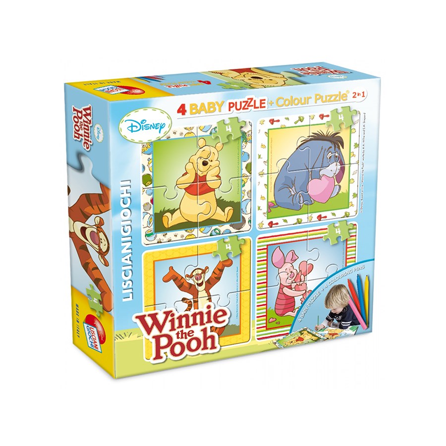 Büyük Parçalı Winnie The Pooh Puzzle 